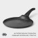 Pancake pan Magistro Dark, D = 24 cm, Soft-Touch pen, anti-stick coating, induction