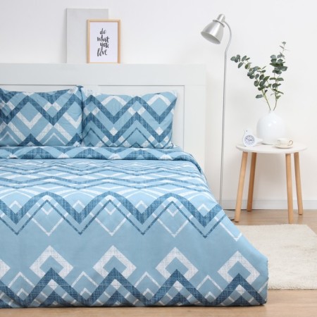 Bed linen 2 joint venture and I Zigzag, 173x215cm, 175x214cm, 50x70cm-2pcs, microfiber, 60g/m2-2