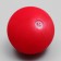 Velvet toy with a squeak "Smile", 4 cm, red
