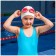 Glasses for swimming children's Onlytop "Bow", beryushi, pink color