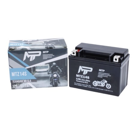Battery MTP MTZ14S, 12V, SLA, Direct, 170 A, 150 x 86 x 110 mm-1