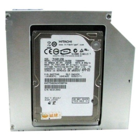 HDD AGESTAR ISMR2S SATA IDE, aluminum, silver, 2.5 "-1