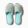 Women's slippers with an open nose size 40-41, mint color