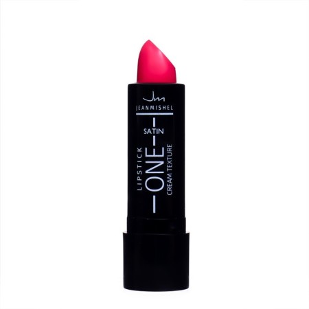 Lipstick Jeanmishel Satin Cream Texture tone 15 coral pink, 14 g-2