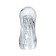Masturbator A-TOYS JELF, ABS plastic, transparent, 18.5 cm