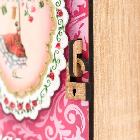 Piggy bank -keeper "Happiness and prosperity" 14x12x5 cm-3