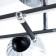 Kirien chandelier 6he27 40W black-chromium 70x70x27 cm Bayerlux