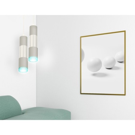 Ambrella Light, Techno, XP7423002, Gu5.3, Gray Sand, Polished Silver Silver-3