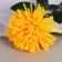 Artificial flowers "Astra Sphere" 12x60 cm, yellow