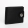 Male purse on a magnet, black color