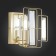 Wall lamp EVOLUCE. Sle103401-01. Giano. 1x40 W, E14, 19x17 cm, Shampan