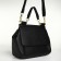 Women's bag on magnet Textura, small size, black color