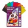 Cardboard of color two -way A4, 8 sheets, 8 colors "Friends", Non -merciful, 220 g/m2, in the folder