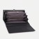 Women's wallet on magnets, black color