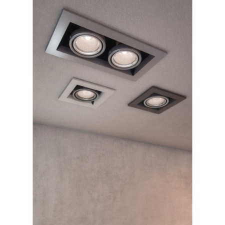 The built-in lamp Technical DL008-2-02-S, GU10, 2x50 W, 245x126x72 mm, silver-7