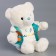 Soft toy "Little Friend", Bear in a blue jacket