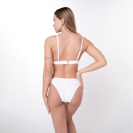 Separate female swimsuit, white color, size 44 (s)-4