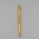 Knitting hook, bilateral, d = 6/7 mm, 13 cm, gold color