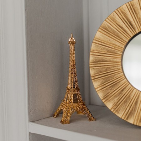 Souvenir Metal "Eiffel Tower" gold 18x7x7 cm-4