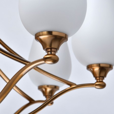 Palermo chandelier, size 93x285x93 cm, 480W 8xe27 IP 20-10