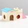 House for rodents with ladder, wood 24.2 x 10 x 10 cm