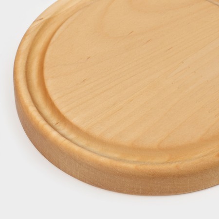ADELICA Burger Board, with a pen, 20 × 13 × 1.8 cm, birch-6