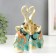 Souvenir Polystone "African Elephant" set 2 pcs 6x17x21 cm