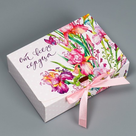 Gift box, packaging, “from the heart”, 16.5 x 12.5 x 5 cm-1