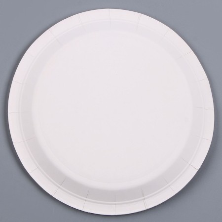 Paper plate "Happy birthday", set of 6 pcs., Pink color-2