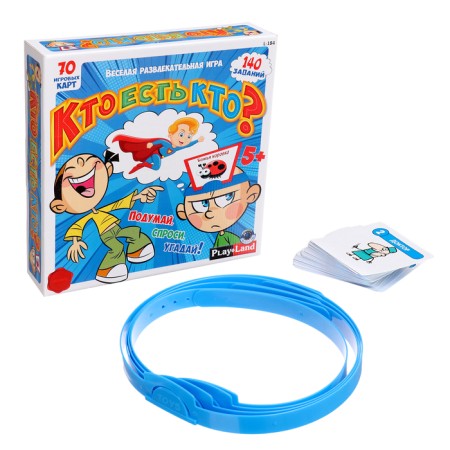 Board game "Who is who? For children"
