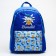 Youth backpack, lightning department, n/pocket, blue, 42 x 31 x 15 cm "Donald Duck", Mickey Mouse