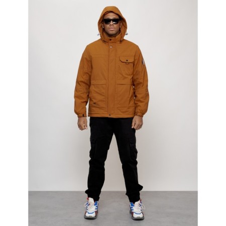 Sports male jacket, size 48, mustard color-9