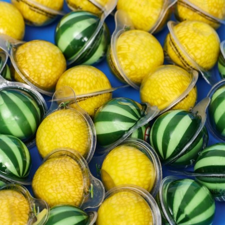 Marmalade chewing "Frutiska" with liquid cetr, Abruz, melon, jar, 10 g-2