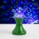 Light device "Flower" 12.5 cm, glow RGB, 220 V, green