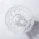 Crystal salad bowl on the leg, d = 13.5 cm