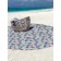 Pareo and beach rug "Spring", d = 150 cm