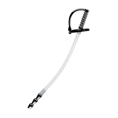 Urethral catheter with replaceable Toyfa Metal rings, silver, silver-1