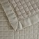 A set with a bedspread "Loretta": size 240x260 cm, 50x70 cm - 2 pcs, color cream