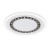 LED ceiling LED with Ambrella Light, Linetech, FL51402, LED, 56 W, 4200LUM, 3000-6400K, white color.