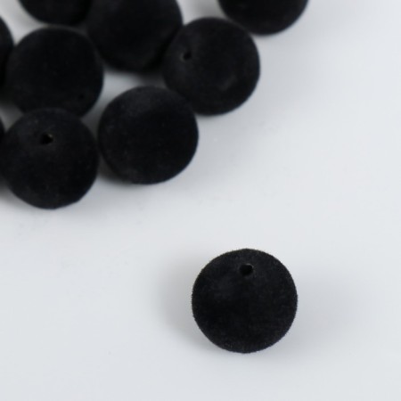 Beads for creativity velvet spraying "ink" set 10 pcs d = 1.4 cm