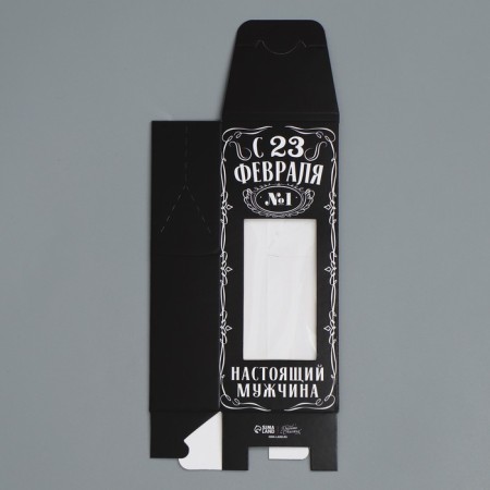 Folding box "Real Man", 5.7 x 14.5 x 3.5 cm-3