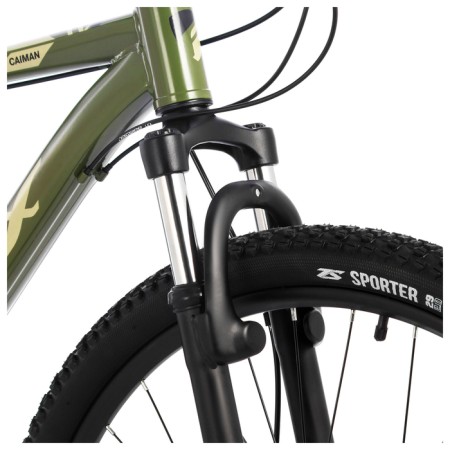 Bicycle 26 "Foxx Caiman, green color, p. 14"-4