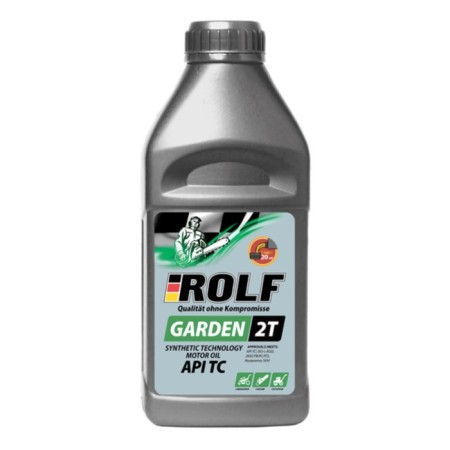Rolf Garden 2T motor oil, semi -synthetic, plastic, 0.5 liters
