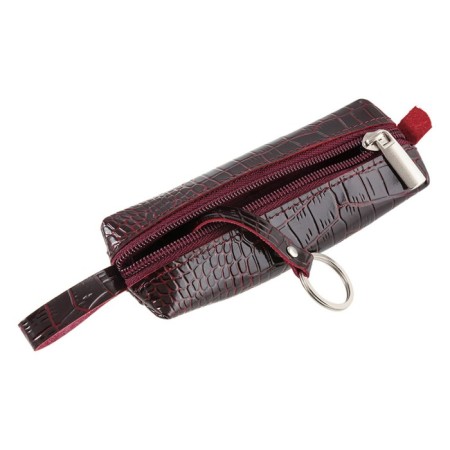 K-124-98 Case for K-124 keys, burgundy crocodile-98-2