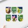 Magnetic bookmarks on the substrate "Beloved Teacher", 6 pcs.