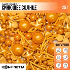 Sprinking confectionery: gold, Easter 25 g.