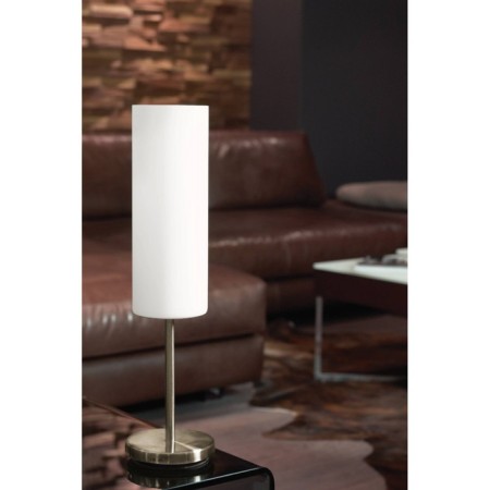 TROY 1x60W desktop E27, nickel 10.5x10.5x46 cm-1