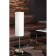 TROY 1x60W desktop E27, nickel 10.5x10.5x46 cm