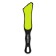 Pedicure Double -sided Pedication in the form of Solomeya foot, black with lime, 100/180 grit