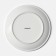 Porcelain dessert plate Magistro "Blanche", D = 20.5 cm, white color
